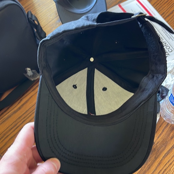 1% hat black strap back new unused - Picture 4 of 4